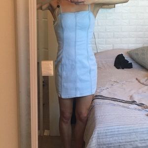 Zara Denim Mini Dress
